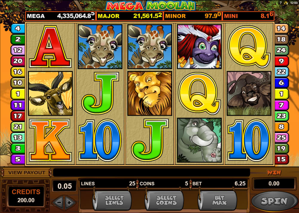 casino rewards mega moolah uk